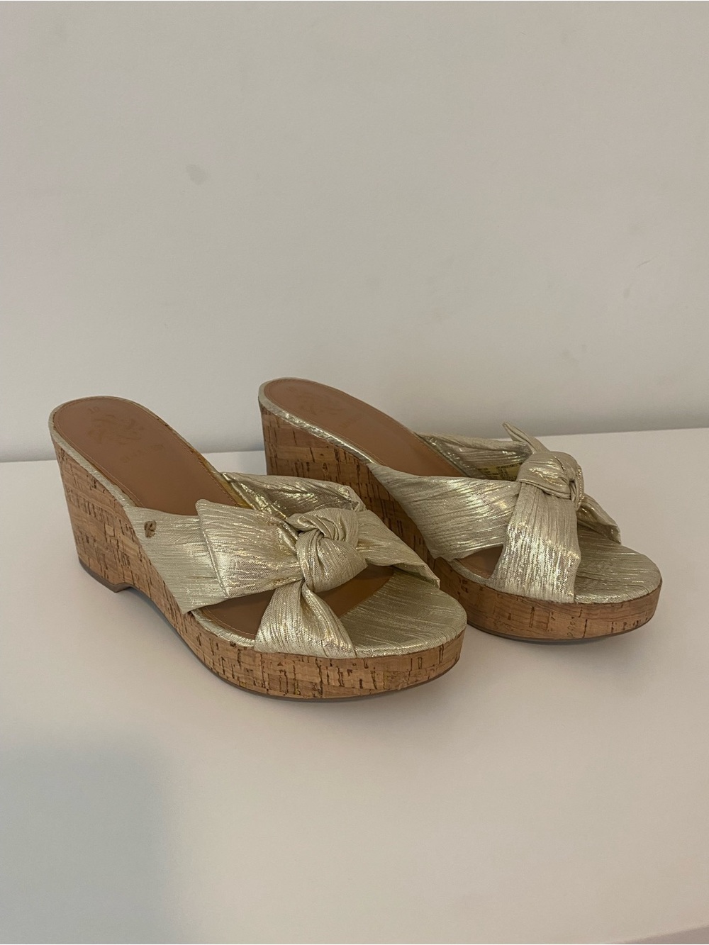 Sam And Libby Wedge Sandals Size 10 Claudia Style